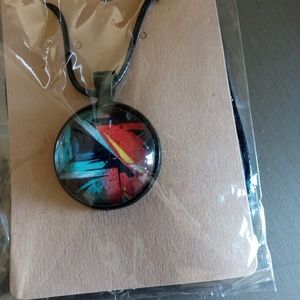 Handcrafted Glass Pendant Necklaces $8 Each